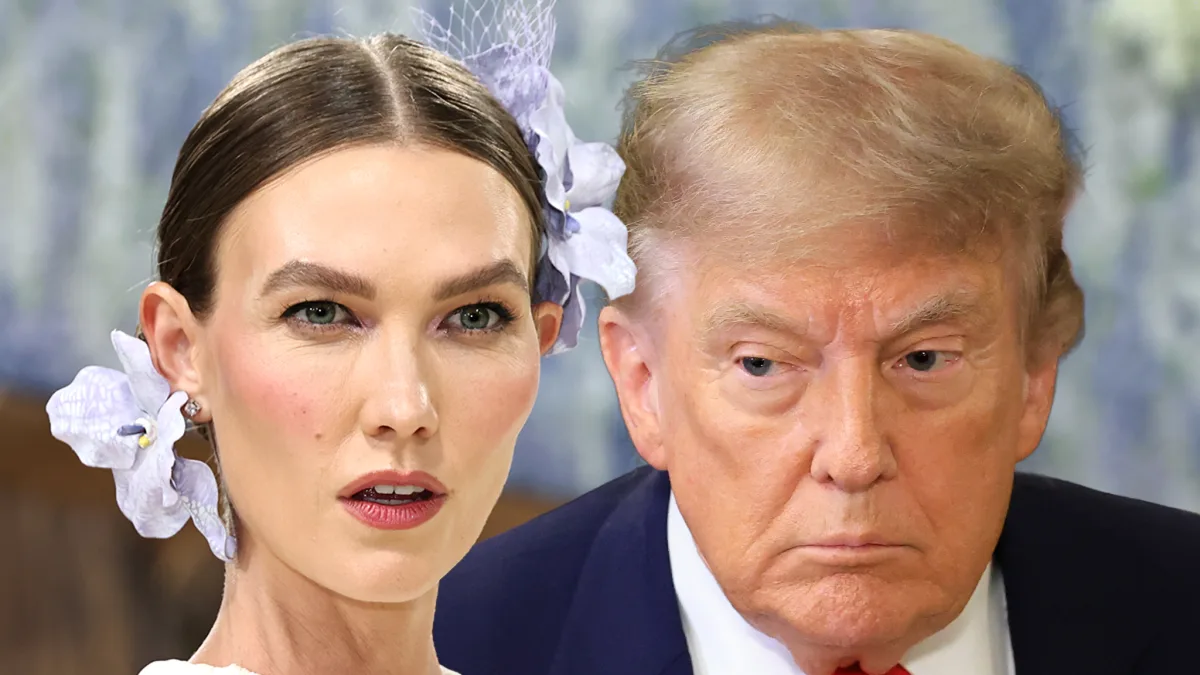 Карли Клосс заявила, что никогда не встречалась с Дональдом Трампом