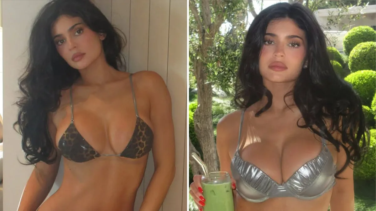 Kylie Jenner in Bikini: New Photos in Leopard Print