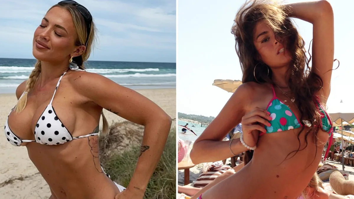 Tammy Hembrow vs. Darianka: Polka Dot Bikini Battle