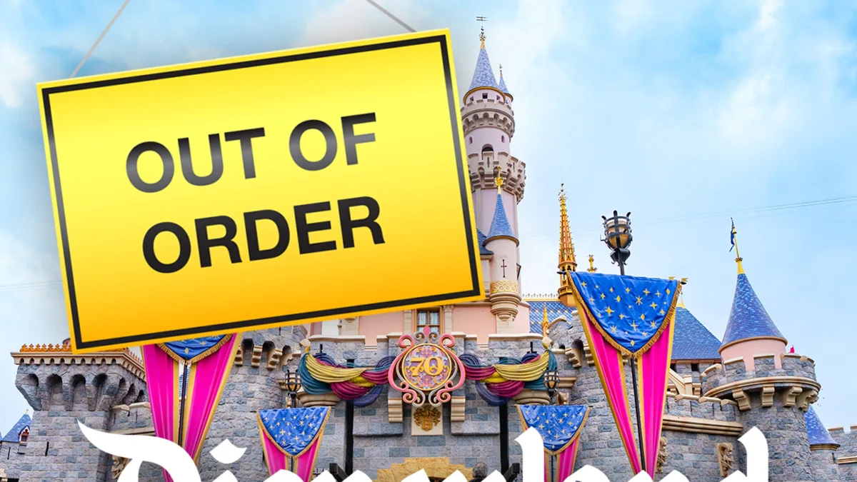 Закрытие туалетов в Disneyland из-за проблем с водой