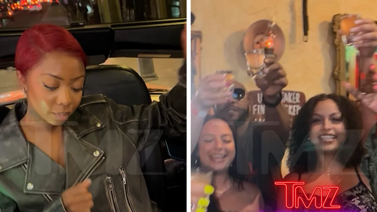 DJ Siobhan Bell Lights Up TMZ After Dark on Fourth of July