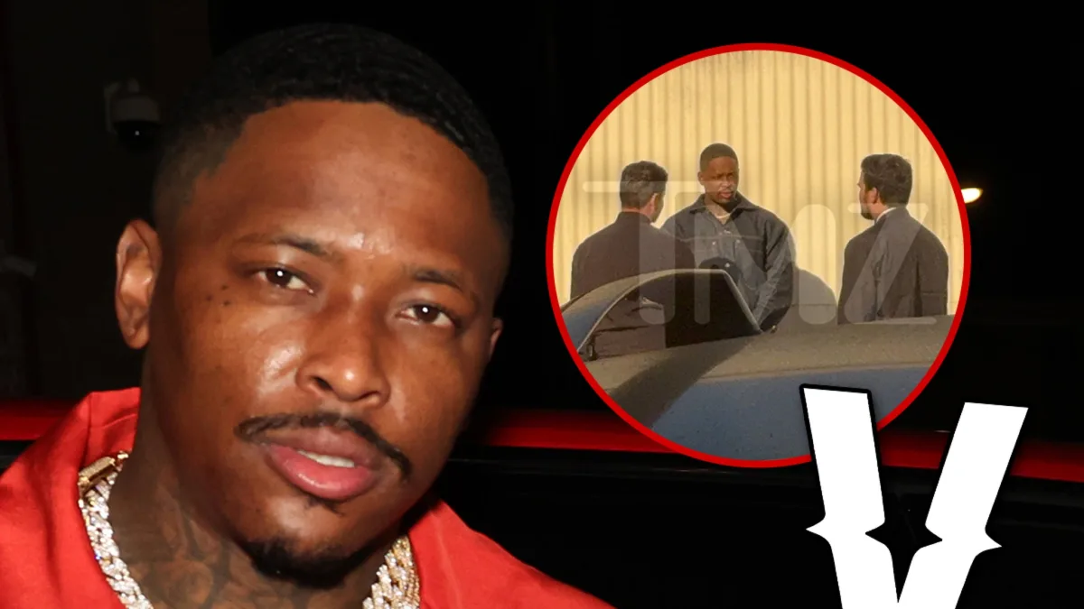 YG пошутил о задержании полицией во время батла с The Game
