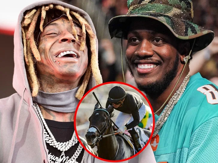 Lil Wayne и Lil Yachty: их лошадь выиграла 400 тыс. долларов и попала на Breeders' Cup — фото 1