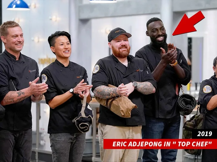 Звезда Top Chef Эрик Аджпонг нарушил судебный запрет на контакты с бывшей женой — фото 5