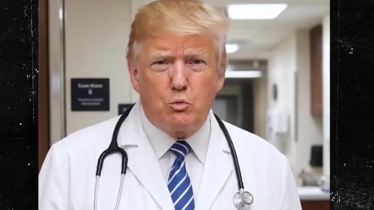 Трамп «лечит» знаменитостей от «синдрома Трампа» в вирусном видео