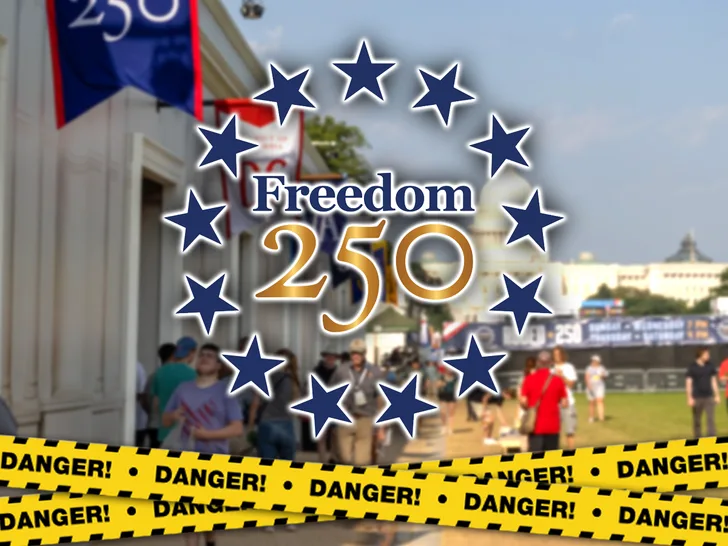 Артисты Freedom 250 едва не пострадали от упавшей части сцены на репетиции