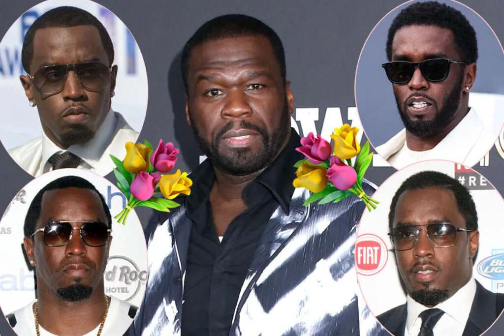 50 Cent показал «похоронные» цветы от Diddy и насторожил фанатов — фото 1