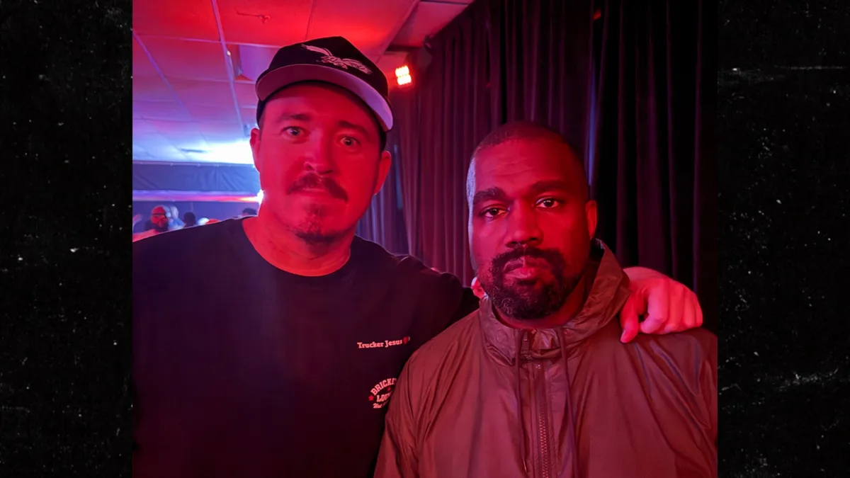 Kanye West and Shane Gillis Meet Backstage at San Antonio Concert