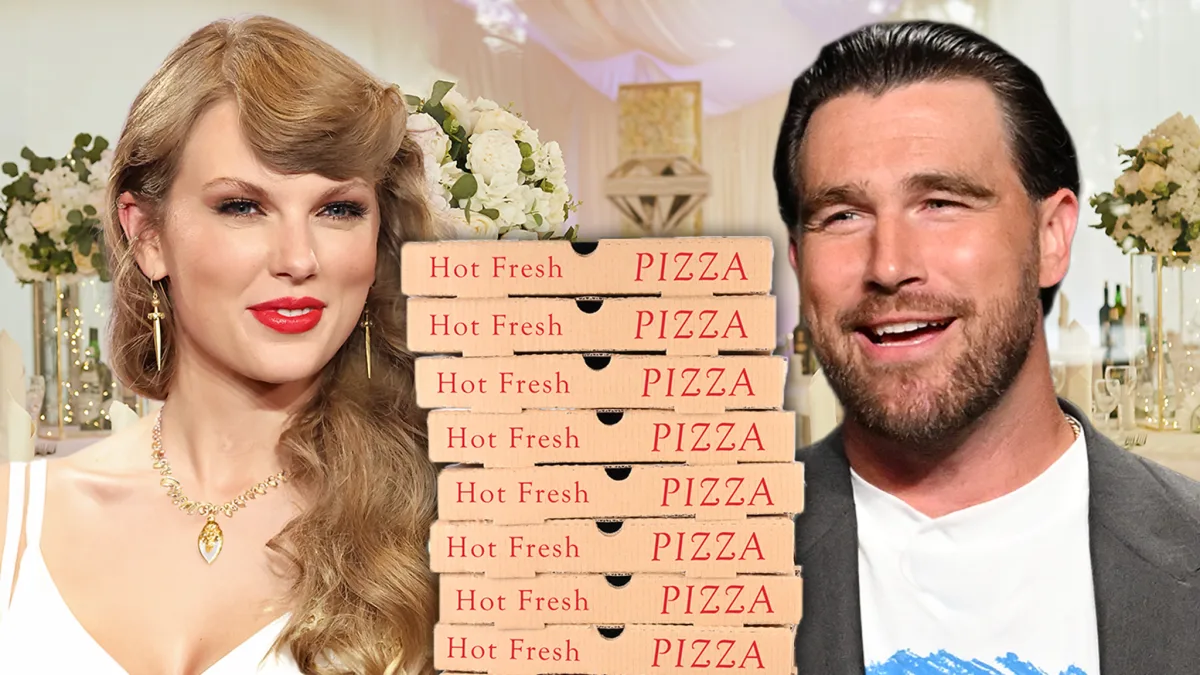 Taylor Swift and Travis Kelce Spent Thousands on Wedding Pizza