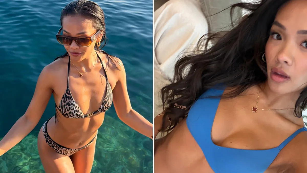 Jenn Tran Spices Up Italian Vacation With Tiny Bikini
