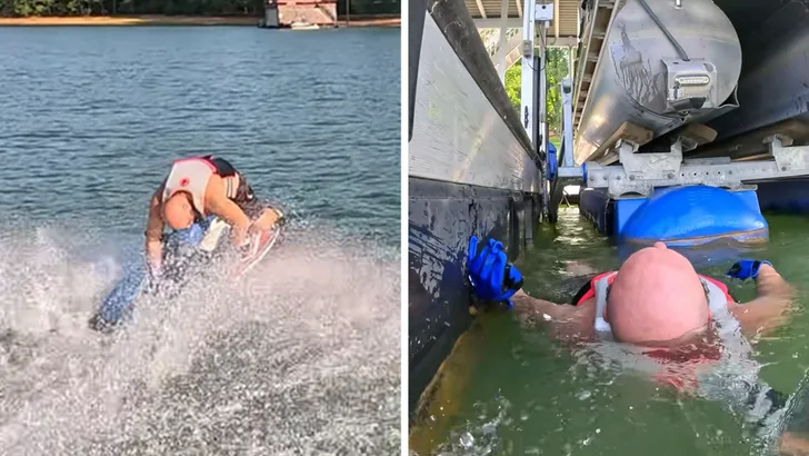 Водитель гидроцикла врезался в пирс после обморока: видео — фото 1