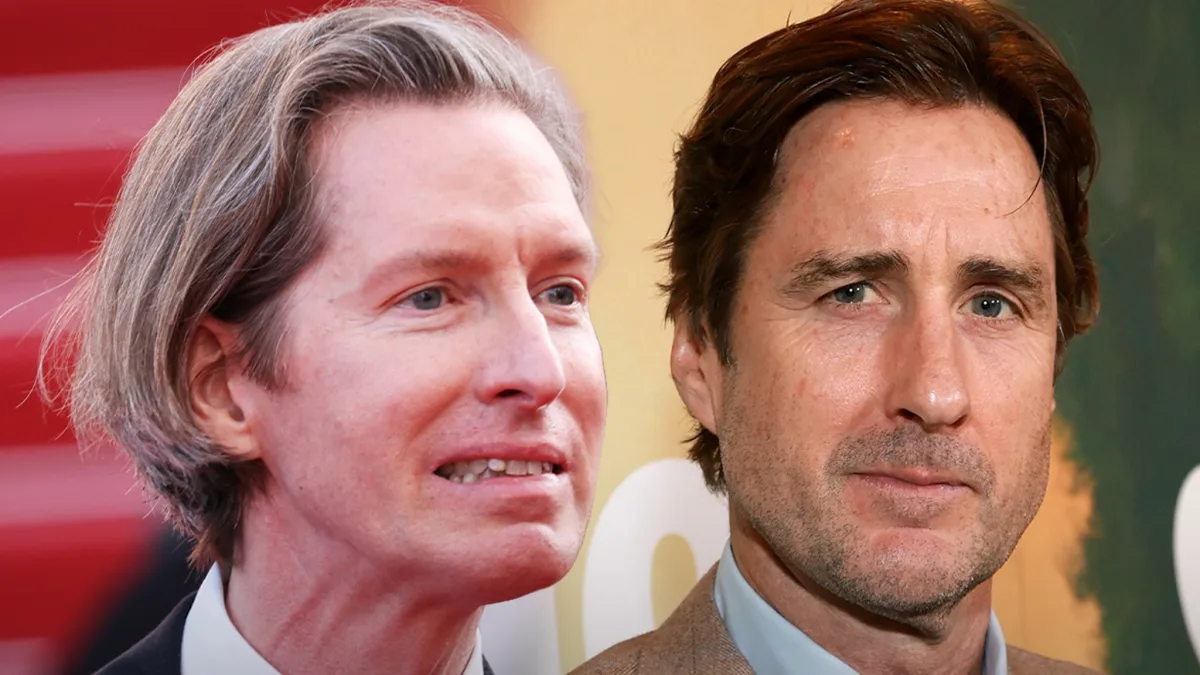 Wes Anderson and Luke Wilson Stuck in Elevator in LA