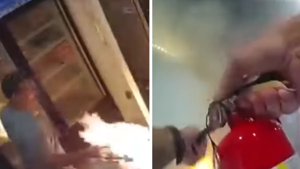 Florida Man Sets Restaurant On Fire With Propane Tank