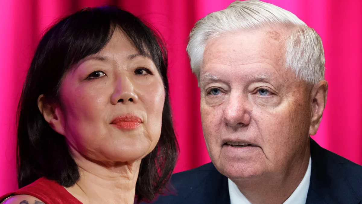 Margaret Cho Mocks Lindsey Graham After His Death