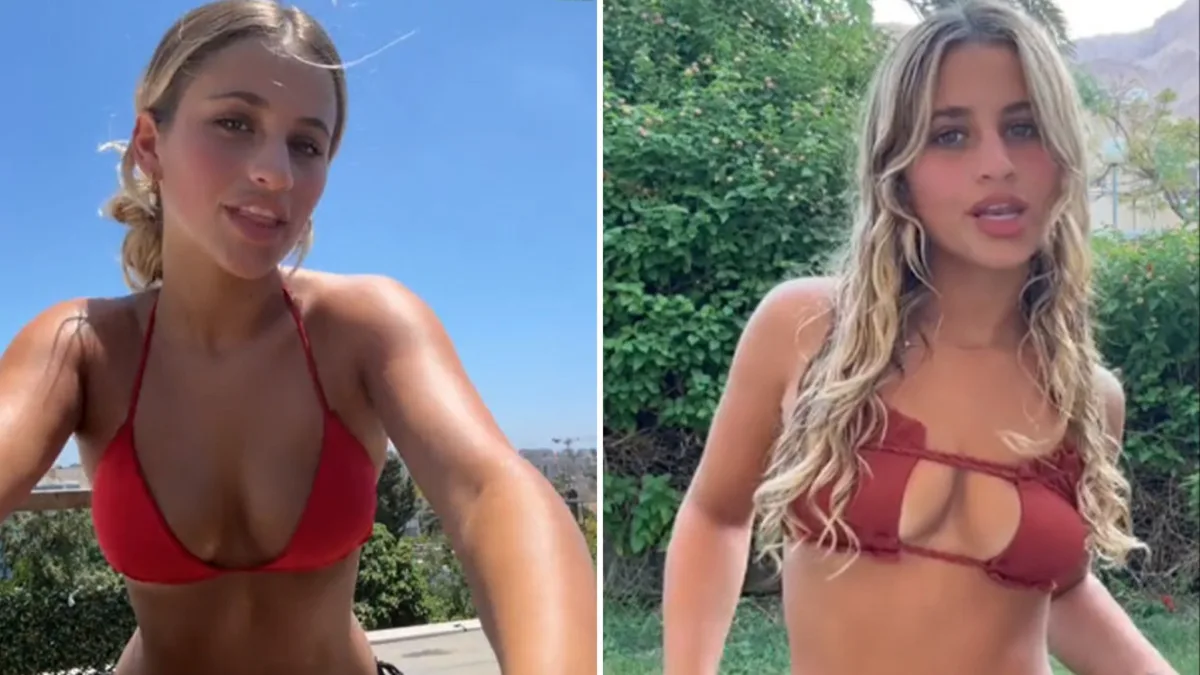Clavicular and IDF Soldier Shira Braun: Photos