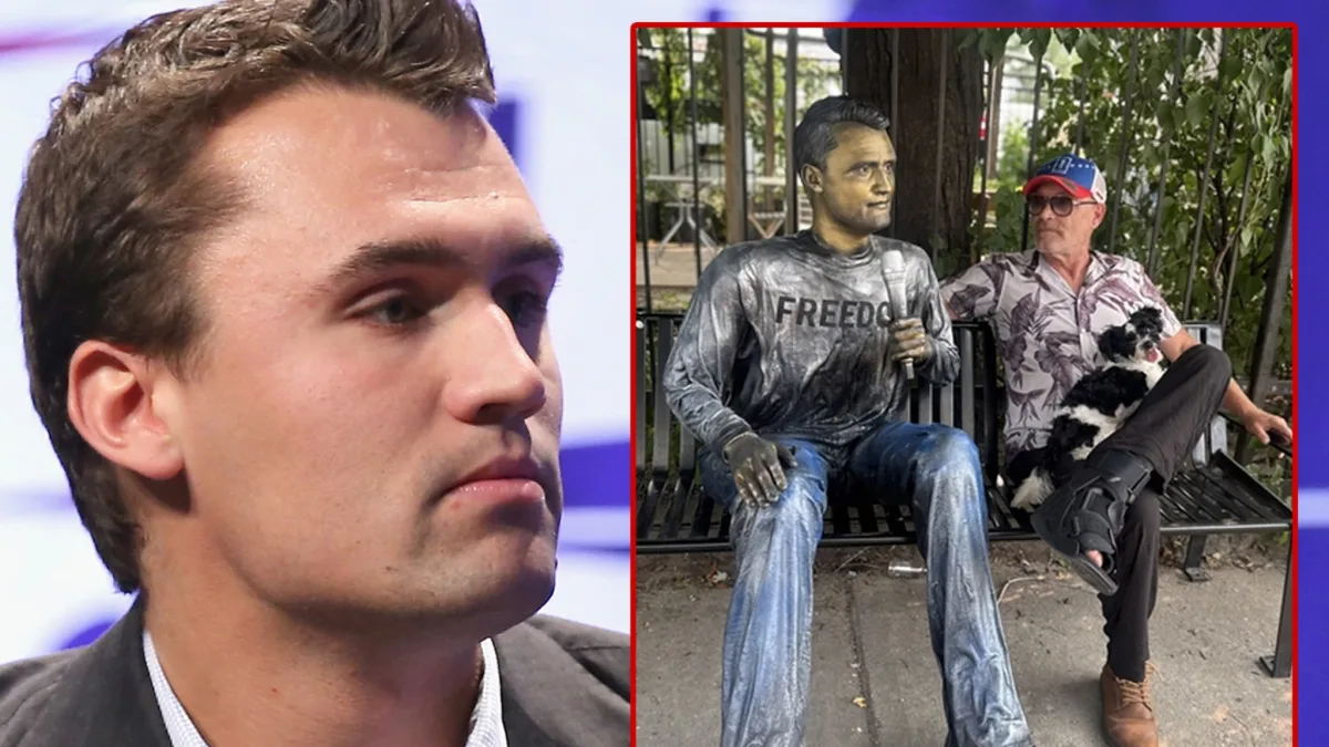 Charlie Kirk Statue Sculptor Receives Threats on Social Media