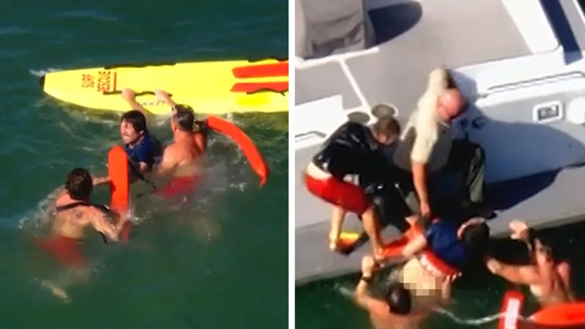 Man with Felony Warrant Swims Away from LAPD in Ocean