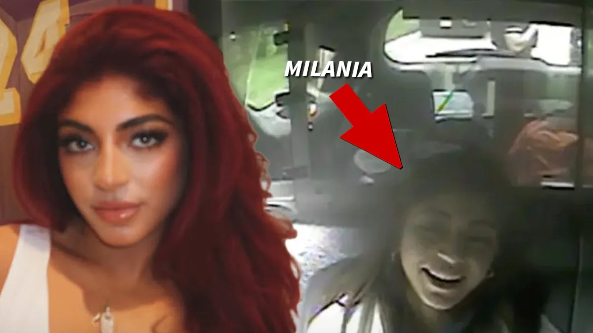 Milania Giudice Seen Laughing in Cop Car After Assault Arrest