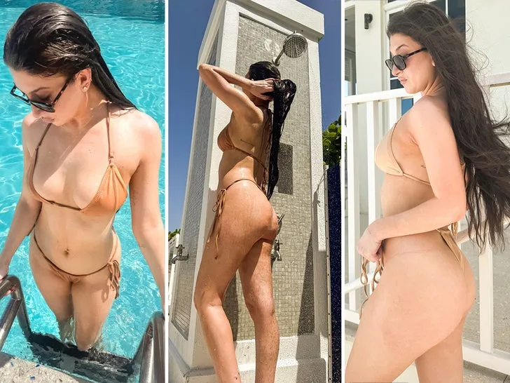 Натали Магуайр из Vanderpump Rules в бикини приняла душ — фото 2