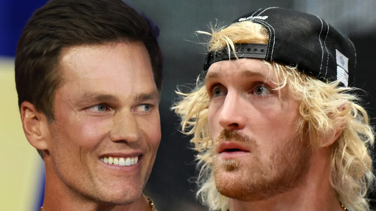 Tom Brady Slaps Logan Paul at Fanatics Fest 2026
