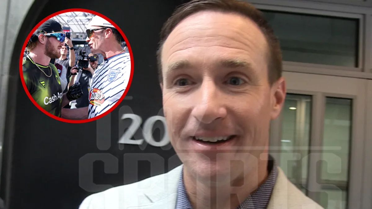 Drew Brees Supports Tom Brady's Potential WWE Showdown With Logan Paul