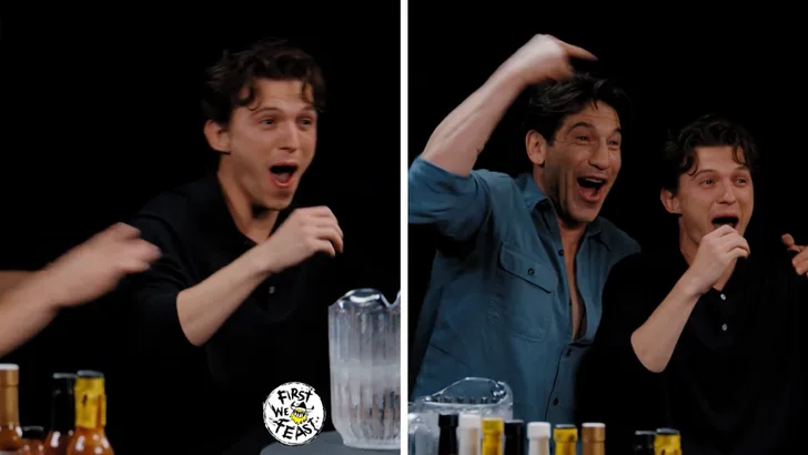 Том Холланд блеванул в прямом эфире Hot Ones и попал в историю — фото 1